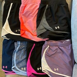 EUC Women’s Under Armour Shorts Lot (7 pairs)